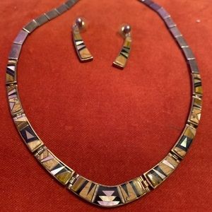 Authentic Native Indian Handmade Necklace/Earrings